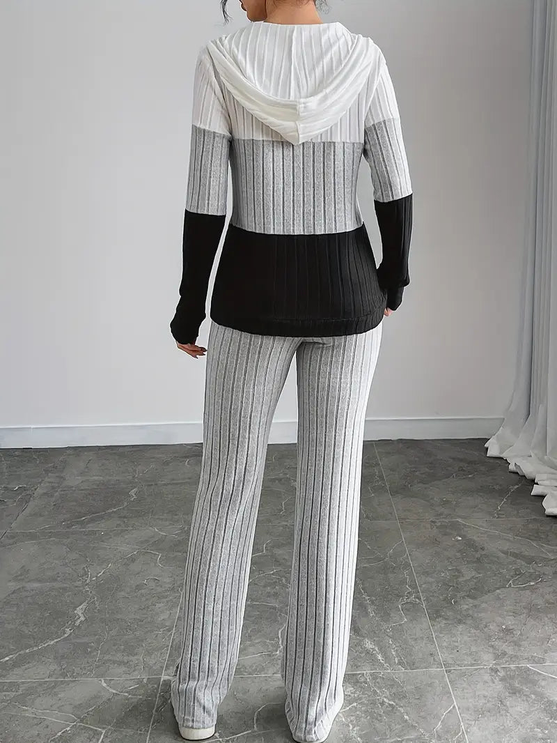 Tuta set 2 pezzi alla moda